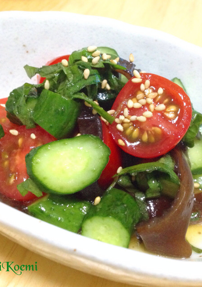 夏野菜と黒きくらげ のマリネ-レシピのメイン写真