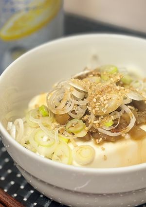 ねぎとザーサイの冷や奴-レシピのメイン写真