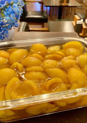 生より美味しいびわのコンポート-レシピのメイン写真