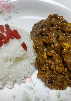 簡単キーマカレー-レシピのメイン写真