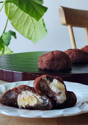 余った餅スイーツ♪バナナティラミス大福-レシピのメイン写真