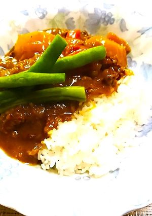 リンゴで美味しいお子様向け甘口米粉ｶﾚｰ-レシピのメイン写真