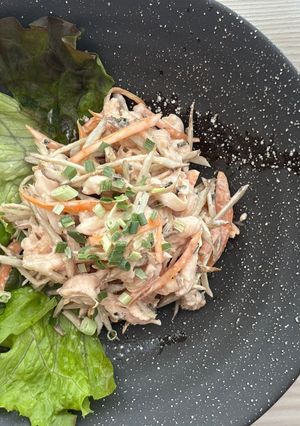 鶏ささみとゴボウの手抜きたらこマヨサラダ-レシピのメイン写真