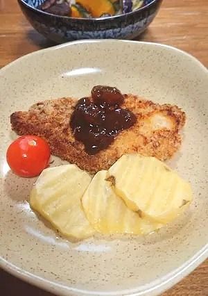 オーブングリルで米粉と米油のとんかつ-レシピのメイン写真