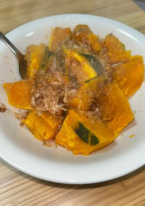 レンジで簡単！かぼちゃ煮-レシピのメイン写真