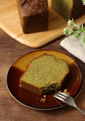 混ぜるだけ♪しっとり抹茶パウンドケーキ-レシピのメイン写真