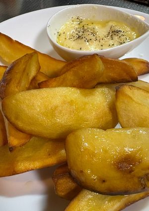 夕飯のおつまみにもう1品。凍らせて簡単ポテト-レシピのメイン写真