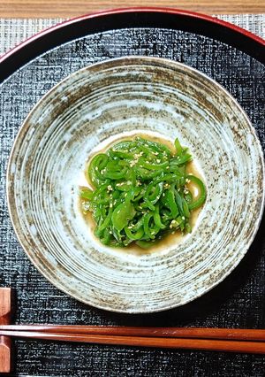 ヨウサマの減塩ピーマンの味噌󠄀和え-レシピのメイン写真