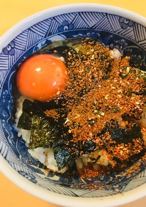 たまごごはん●味付け海苔とたらこふりかけ-レシピのメイン写真