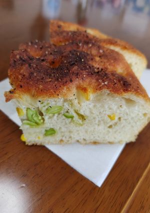 なんて!簡単☆枝豆フォカッチャ-レシピのメイン写真
