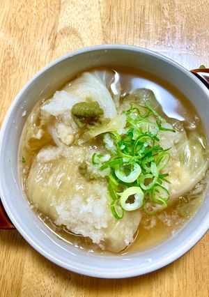 和風みぞれロールキャベツ〜柚子胡椒添え〜-レシピのメイン写真
