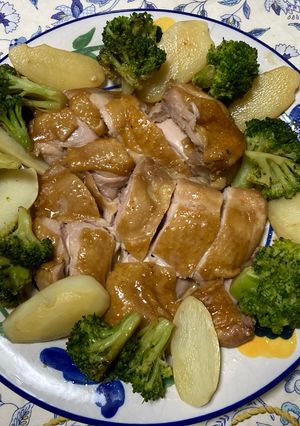オーブンでローストチキン-レシピのメイン写真