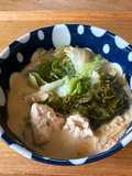 麻辣豆乳春雨スープ
