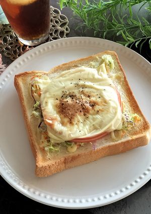 たっぷり野菜のクロックムッシュ-レシピのメイン写真
