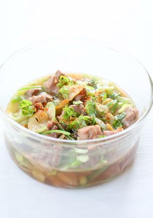 旨味ある【カシラとネギの白だし浸し】-レシピのメイン写真