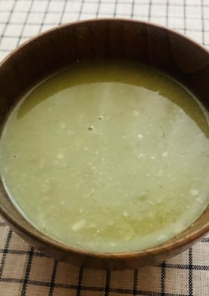 そら豆と新玉ねぎの塩麹ポタージュ-レシピのメイン写真