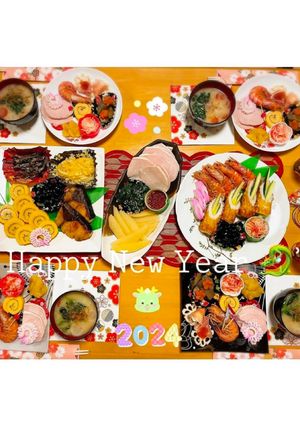 2024年御節🎍子供が喜ぶおせち🥰-レシピのメイン写真