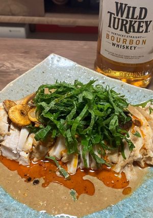 大葉胡麻ポン酢よだれ鶏-レシピのメイン写真