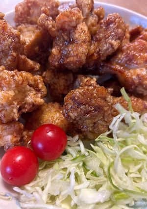冷めても美味しい！カリカリ鶏もも唐揚げ-レシピのメイン写真