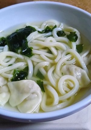 冷食&インスタント☆あったかうどん-レシピのメイン写真
