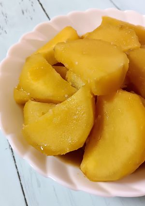 塩こうじでさつまいもの煮物-レシピのメイン写真
