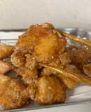 【片栗粉だけ】鶏胸肉のカリカリ唐揚げ♪