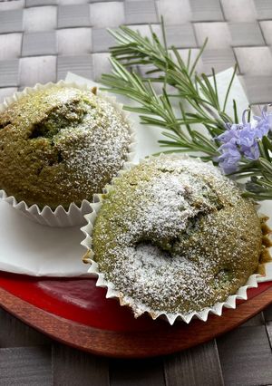 オレンジピール餡入り抹茶ケーキ-レシピのメイン写真