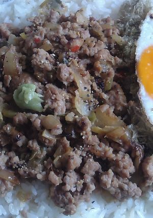 ひゃくまん穀でカフェ丼V2〜ハーブ三元豚-レシピのメイン写真