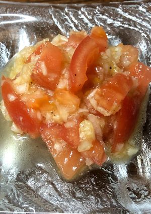 トマトと玉ねぎの塩レモンサラダ-レシピのメイン写真