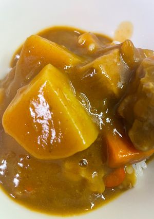 箱の表示通りのカレー！-レシピのメイン写真