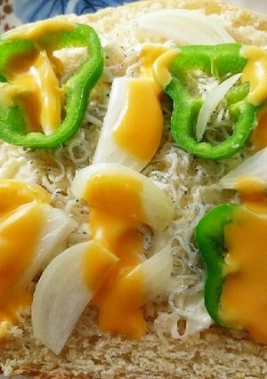 朝食やおやつに☆ジャコピザトースト-レシピのメイン写真