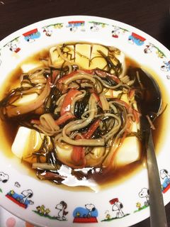 簡単★昆カマ豆腐あんかけ-レシピのメイン写真