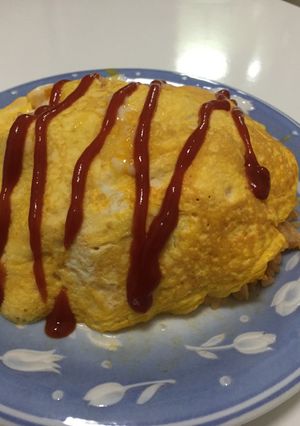 余り物でも!!王道オムライス!!-レシピのメイン写真