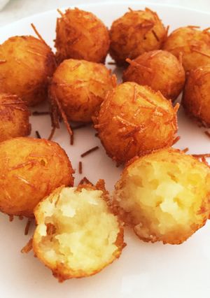 パスタでサクホク！じゃがいもでおやつ☆-レシピのメイン写真