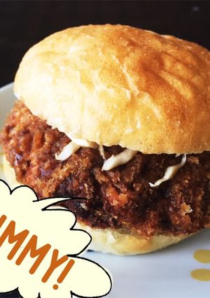 手ごねで♡我が家のハンバーガーバンズ♡-レシピのメイン写真