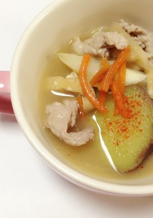 くばら 旨味コンソメで簡単豚汁♪-レシピのメイン写真