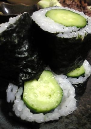 胡瓜１本かっぱ巻き-レシピのメイン写真