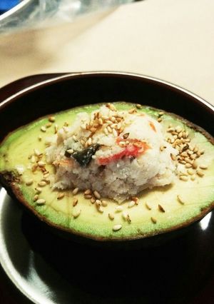 おからサラダのアボカドココット-レシピのメイン写真