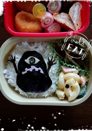 ウーギークックのキャラ弁☆妖怪-レシピのメイン写真