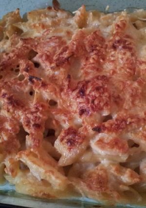 ワンポットパスタのカップスープでグラタン-レシピのメイン写真