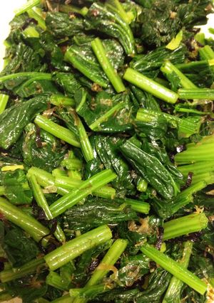ほうれん草の塩昆布和え-レシピのメイン写真