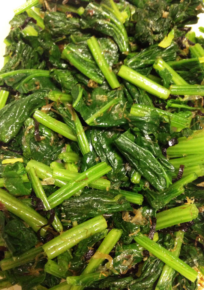 ほうれん草の塩昆布和え-レシピのメイン写真