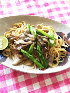 すだちで仕上げる 和風パスタ-レシピのメイン写真