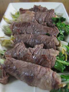 簡単!牛肉のカイワレ巻き巻き◎-レシピのメイン写真
