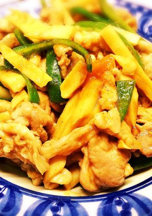 熟れすぎた柿で作る!陽泉酒家の青椒肉絲-レシピのメイン写真