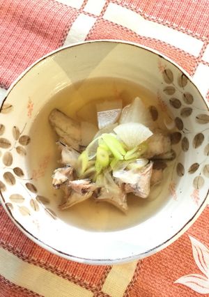 とびうおのあらの清まし汁-レシピのメイン写真