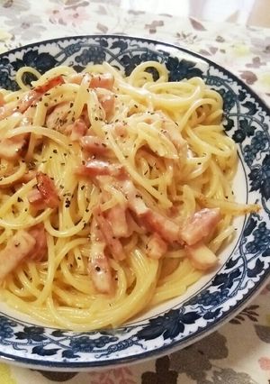 簡単！濃厚カルボナーラ-レシピのメイン写真