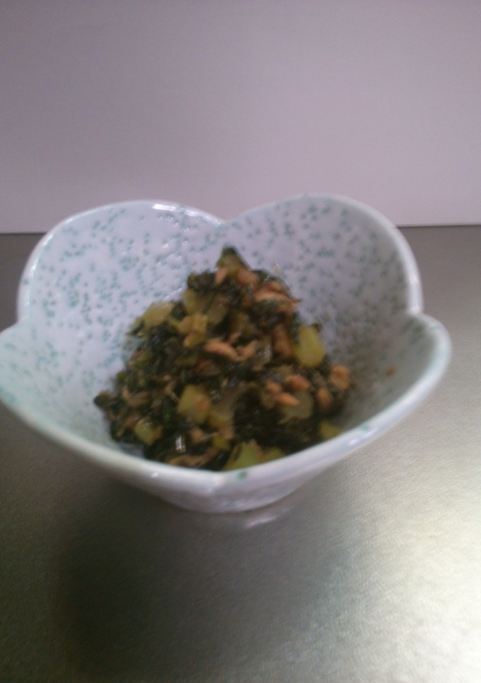 大根菜とツナ缶の炒め物-レシピのメイン写真