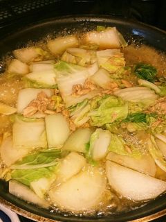 大根と白菜のツナ煮-レシピのメイン写真