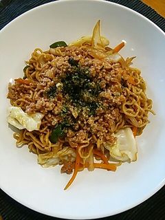昔懐かしのB級グルメ☆ミートソース焼そば-レシピのメイン写真